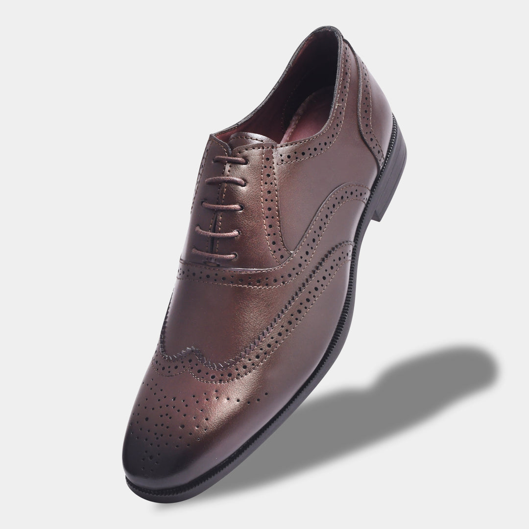 WAVEWALKER Alpha Refined Craftsmanship Lace-Up Brogue Shoes For Men