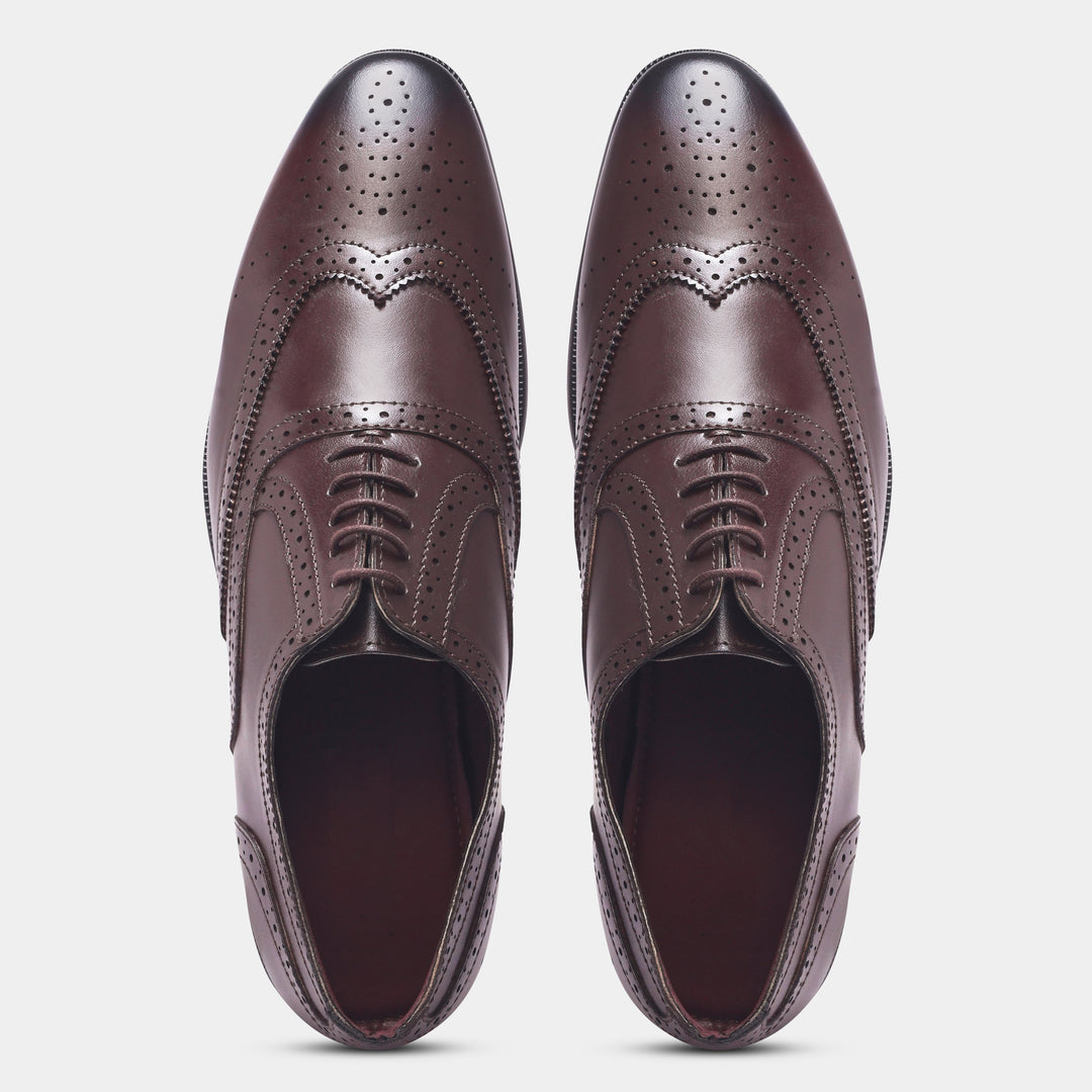 WAVEWALKER Alpha Refined Craftsmanship Lace-Up Brogue Shoes For Men