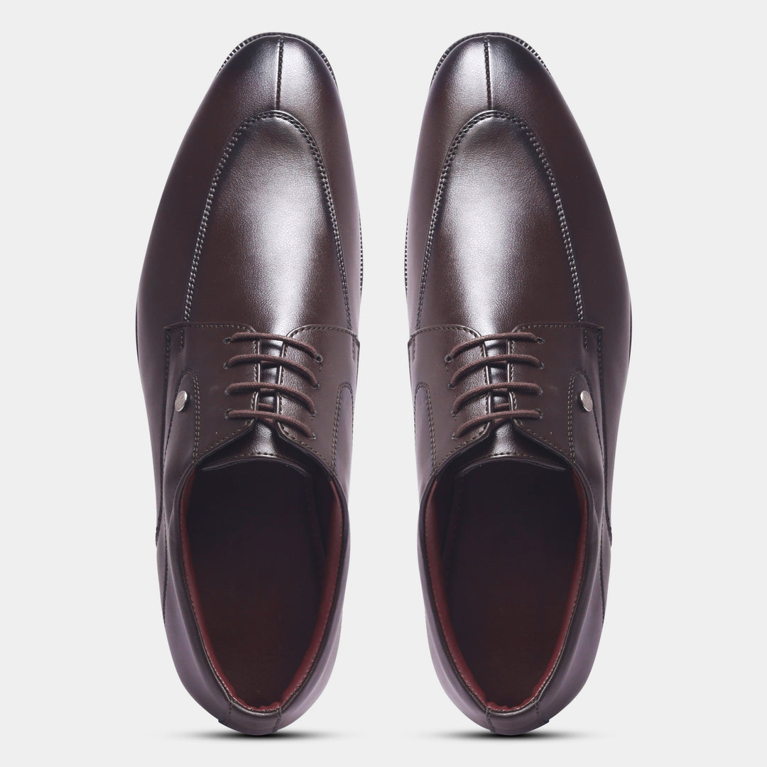 WAVEWALKER Arrow Split Toe Derby Formal Shoes For Men