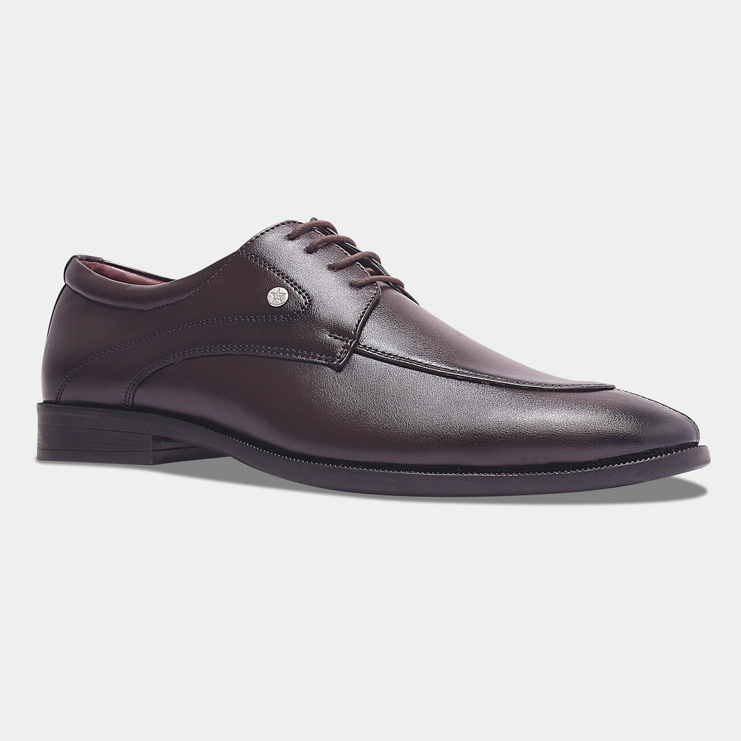 WAVEWALKER Arrow Split Toe Derby Formal Shoes For Men