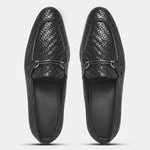 Load image into Gallery viewer, WAVEWALKER Blaze Handcrafted Woven Penny Loafers For Men