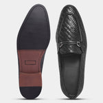 Load image into Gallery viewer, WAVEWALKER Blaze Handcrafted Woven Penny Loafers For Men