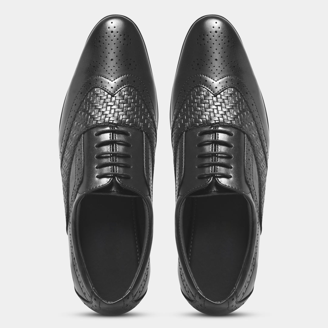 WAVEWALKER Cruse Sophisticated & Stylish Lace-Up Brogue Shoes For Men