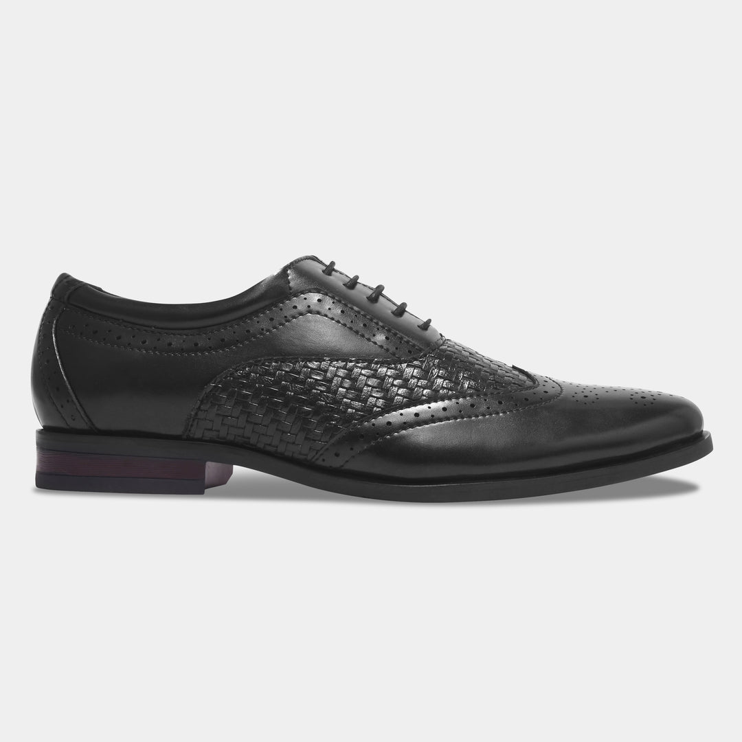 WAVEWALKER Cruse Sophisticated & Stylish Lace-Up Brogue Shoes For Men
