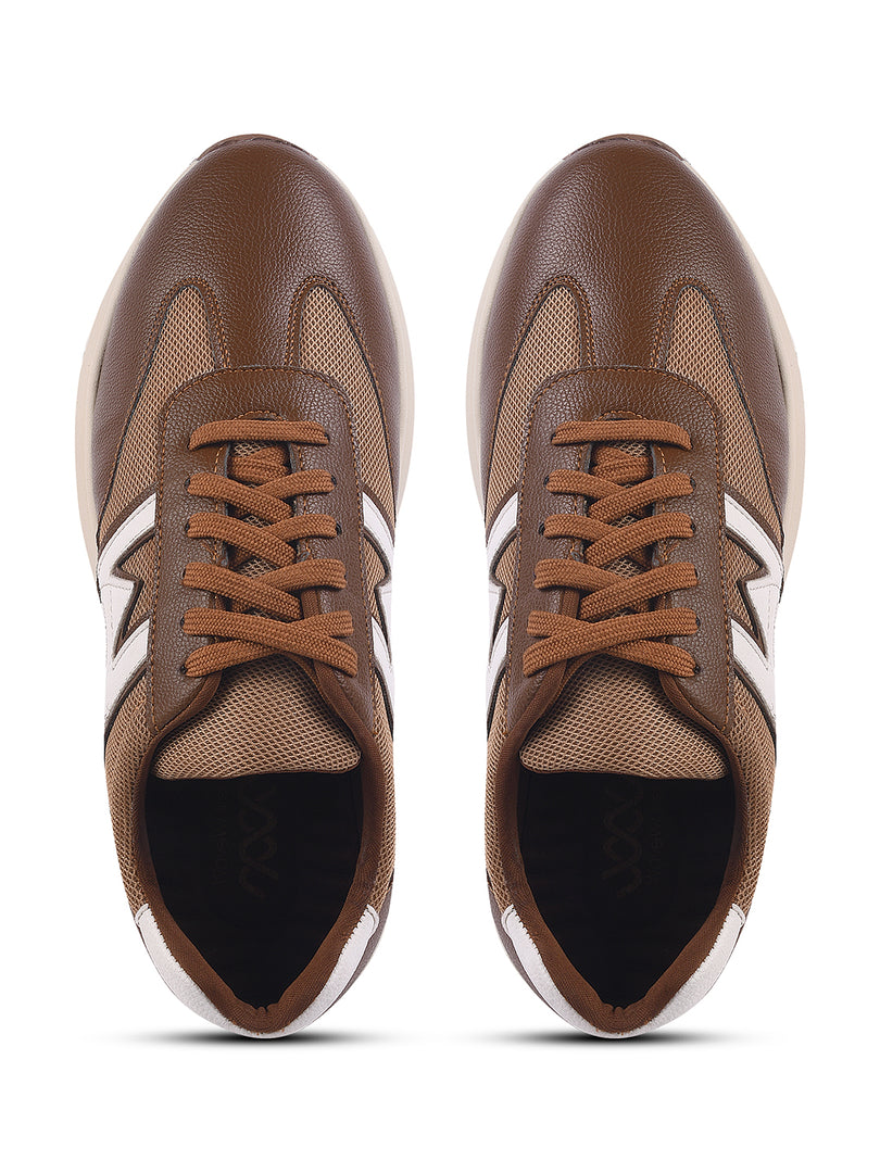 WAVEWALKER KILLER-1 Men Faux Leather Blue Casual Lace-Ups Shoes