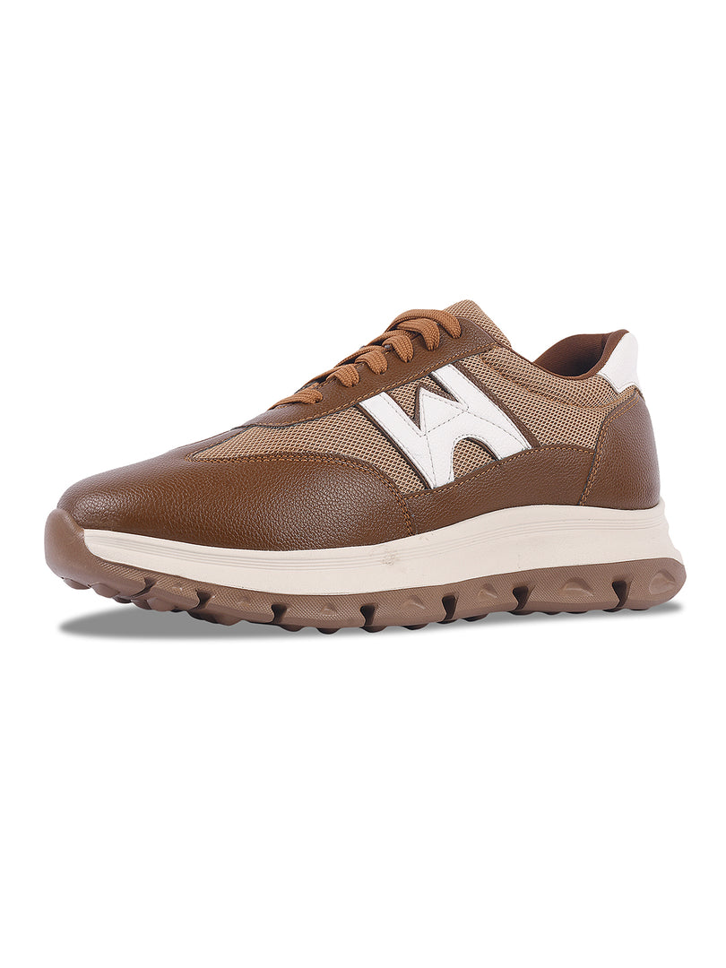 WAVEWALKER KILLER-1 Men Faux Leather Blue Casual Lace-Ups Shoes