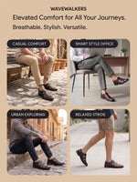Load image into Gallery viewer, WAVEWALKER ROMAN-2 Men Black Faux Leather Ethnic Sandal