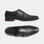 Load image into Gallery viewer, WAVEWALKER Steel Polished &amp; Bold Double Monk Strap For Men