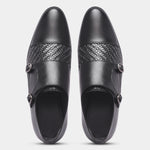 Load image into Gallery viewer, WAVEWALKER Steel Polished &amp; Bold Double Monk Strap For Men