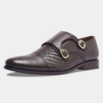 Load image into Gallery viewer, WAVEWALKER Steel Polished &amp; Bold Double Monk Strap For Men