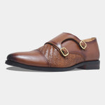 Load image into Gallery viewer, WAVEWALKER Steel Polished &amp; Bold Double Monk Strap For Men