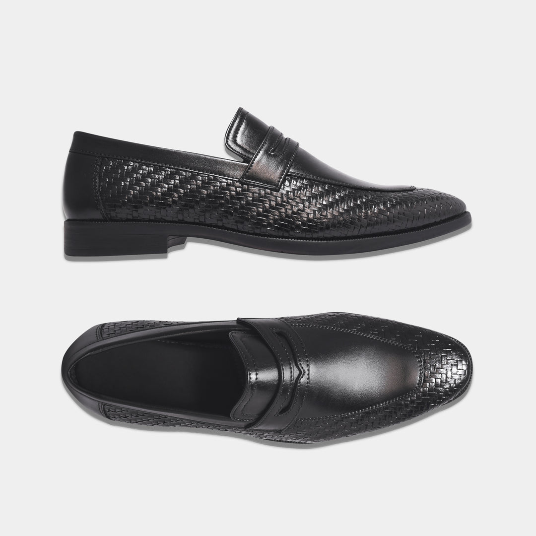 WAVEWALKER Vanguard Premium Woven Penny Loafers For Men