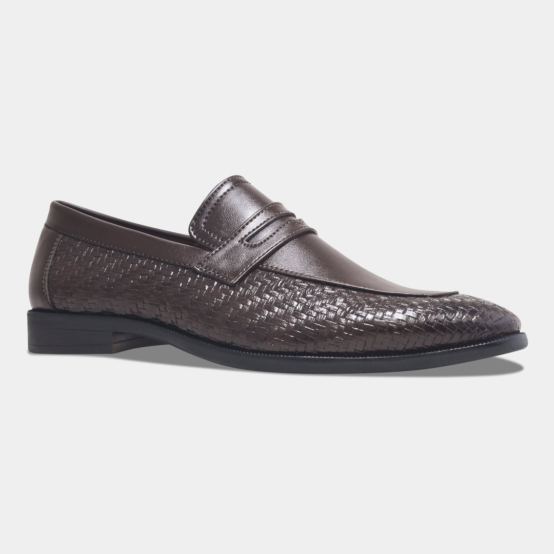WAVEWALKER Vanguard Premium Woven Penny Loafers For Men