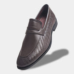 Load image into Gallery viewer, WAVEWALKER Vanguard Premium Woven Penny Loafers For Men