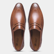 WAVEWALKER Vanguard Premium Woven Penny Loafers For Men