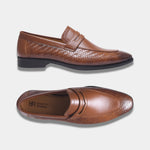 Load image into Gallery viewer, WAVEWALKER Vanguard Premium Woven Penny Loafers For Men