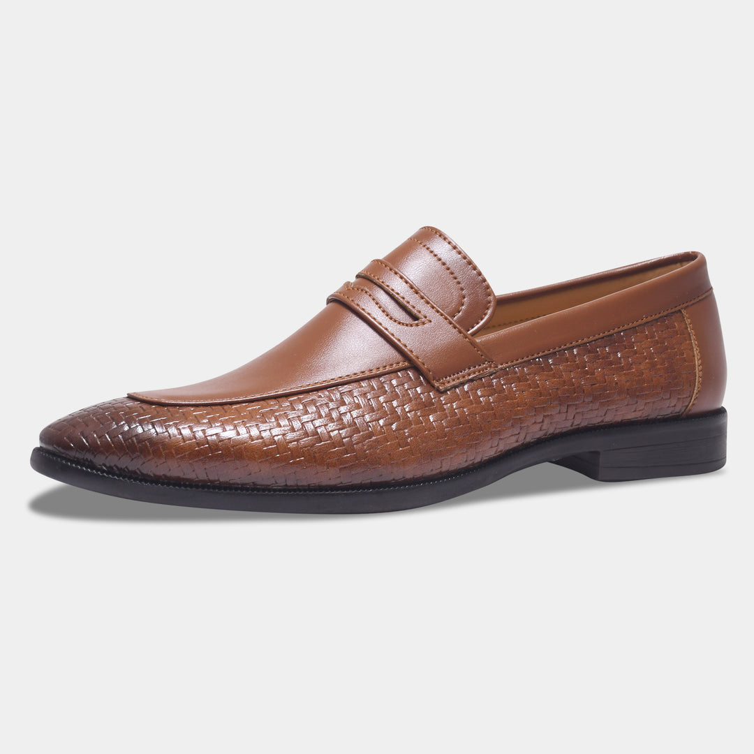 WAVEWALKER Vanguard Premium Woven Penny Loafers For Men